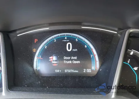 2019 Honda Civic Ex из США, поврежденный, VIN 19XFC1F31KE016761